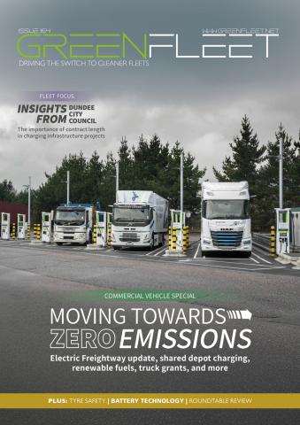 GREENFLEET 164 cover with low emission HGVs