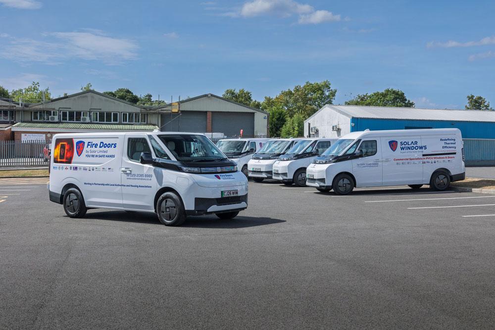 Solar Windows' Farizon vans