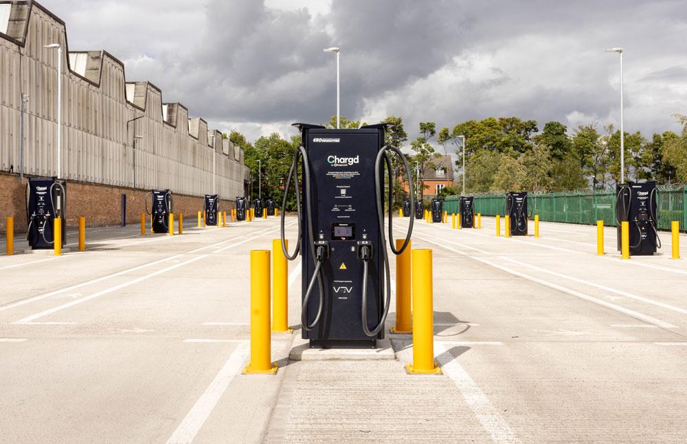Stagecoach charging infrastructure